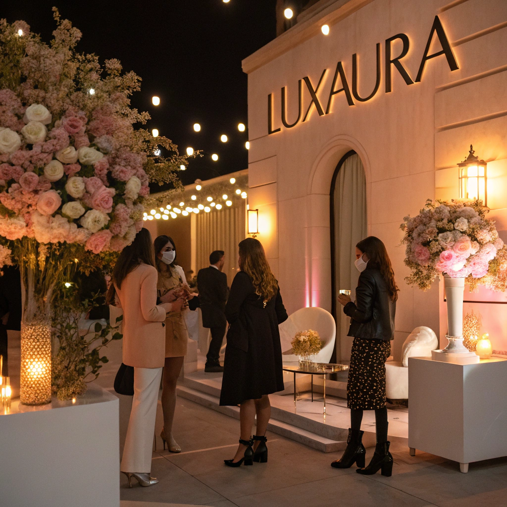 Guests at the beauty launch