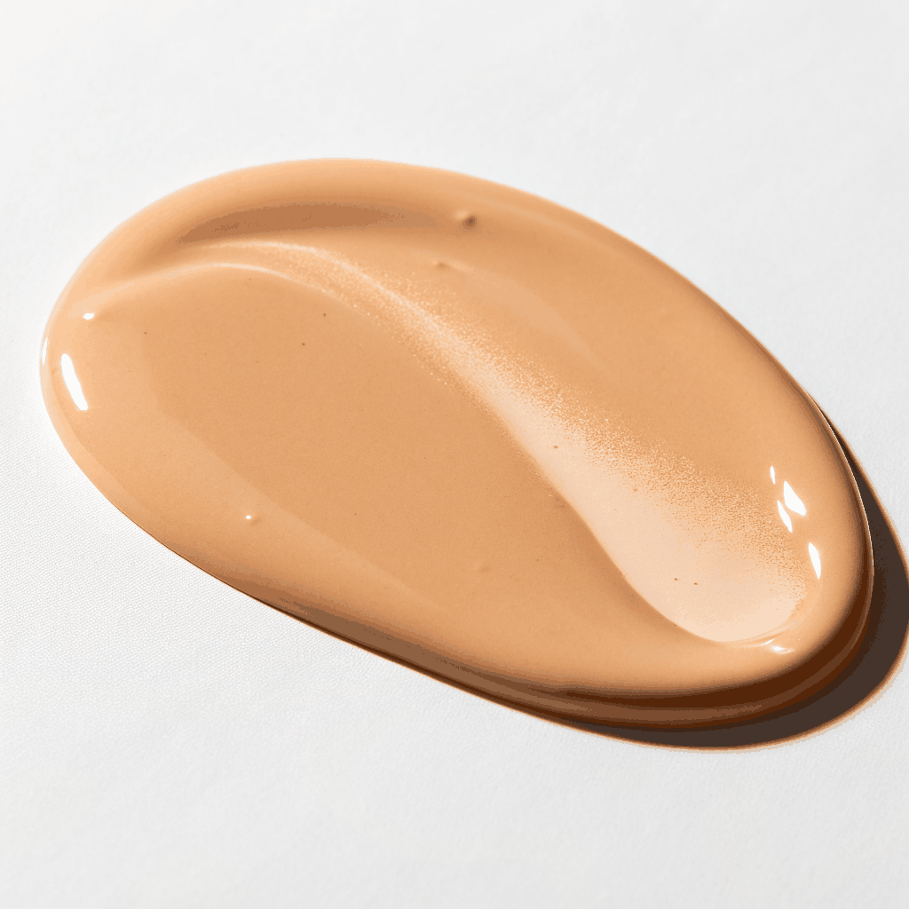 Liquid foundation texture